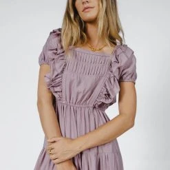 WORUI Laney Midi Dress In Lavender 10 WORUI Laney Midi Dress In Lavender