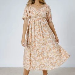 WELLMADE INC Asa Floral Dress