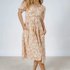 WELLMADE INC Asa Floral Dress