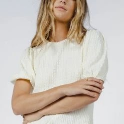 WELLMADE INC Jude Top In Ivory