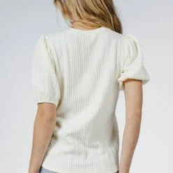 WELLMADE INC Jude Top In Ivory