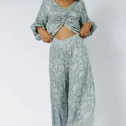 Mustard Seed Jayne Cropped Blouse