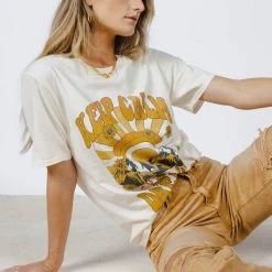 SWEET CLAIRE Keep Calm Graphic Tee