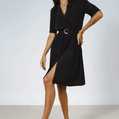 OVI Briar Mini Dress In Black New Arrivals