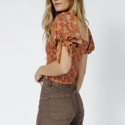 LUSH CLOTHING Robbie Floral Top New Arrivals
