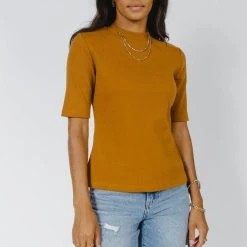 WORUI New Arrivals Lennox Top In Camel 9 WORUI New Arrivals Lennox Top In Camel