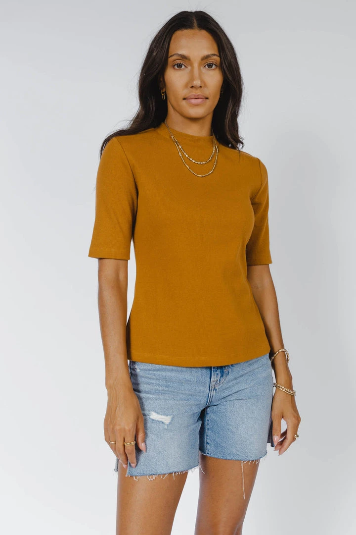WORUI New Arrivals Lennox Top In Camel 6 WORUI New Arrivals Lennox Top In Camel