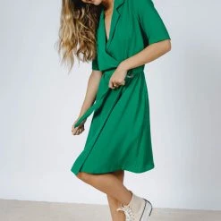 OVI New Arrivals Briar Mini Dress In Green