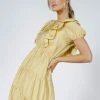 WORUI New Arrivals Laney Midi Dress In Yellow