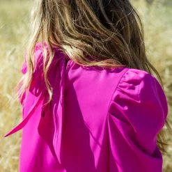 Flying Tomato Monroe Blouse In Fuchsia 16 Flying Tomato Monroe Blouse In Fuchsia