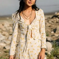 DRESS FORUM Bohme In Bloom Miranda Crop Top - FINAL SALE