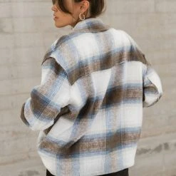 WELLMADE INC Lynne Shirt Jacket Outerwear