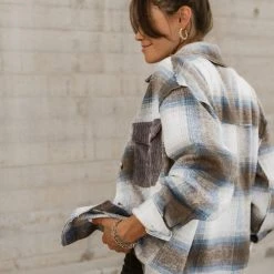 WELLMADE INC Lynne Shirt Jacket Outerwear