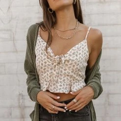 DRESS FORUM Tops Juli Cropped Tank