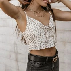 DRESS FORUM Tops Juli Cropped Tank 10 DRESS FORUM Tops Juli Cropped Tank