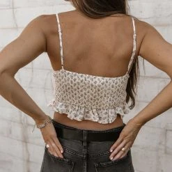 DRESS FORUM Tops Juli Cropped Tank 11 DRESS FORUM Tops Juli Cropped Tank