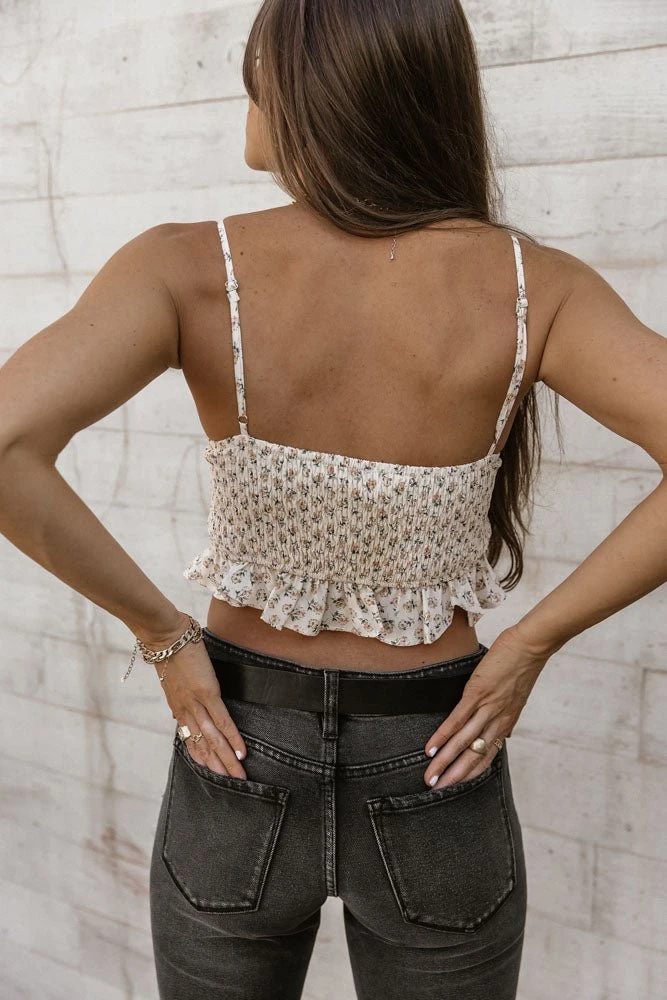 DRESS FORUM Tops Juli Cropped Tank 7 DRESS FORUM Tops Juli Cropped Tank