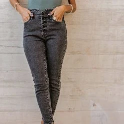 KanCan Acid Wash Skinnies - FINAL SALE