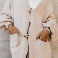 DREAMERS BY DEBUT Jorgie Cardigan In Natural - FINAL SALE Outerwear 13 DREAMERS BY DEBUT Jorgie Cardigan In Natural - FINAL SALE Outerwear