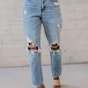 PLASTIC Top Sellers Annabel Mom Jeans