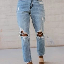 PLASTIC Top Sellers Annabel Mom Jeans