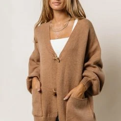 DREAMERS BY DEBUT Jorgie Cardigan In Natural - FINAL SALE Outerwear 15 DREAMERS BY DEBUT Jorgie Cardigan In Natural - FINAL SALE Outerwear