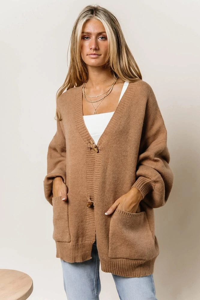 DREAMERS BY DEBUT Jorgie Cardigan In Natural - FINAL SALE Outerwear 9 DREAMERS BY DEBUT Jorgie Cardigan In Natural - FINAL SALE Outerwear