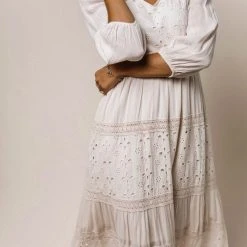 LISTICLE Fresh Markdowns Glenna Maxi Dress In Blush - FINAL SALE