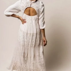 LISTICLE Fresh Markdowns Glenna Maxi Dress In Blush - FINAL SALE