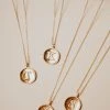 LA RADIANT VAL JEAN GLOBAL Stamped Initial Necklace Necklaces