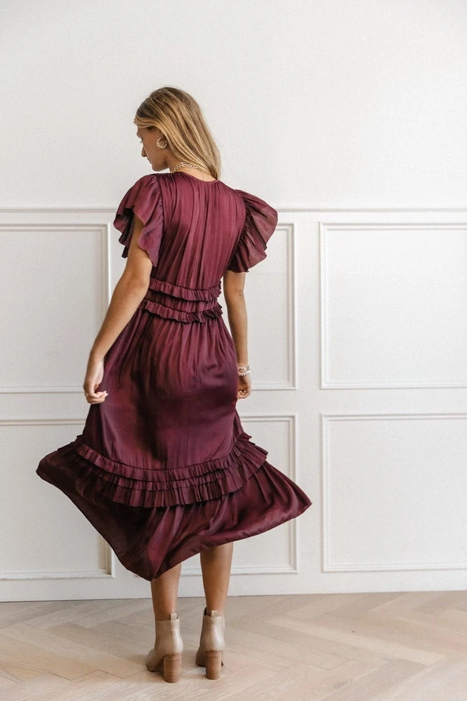 WORUI Willa Ruffle Dress In Light Blue Top Sellers 23 WORUI Willa Ruffle Dress In Light Blue Top Sellers