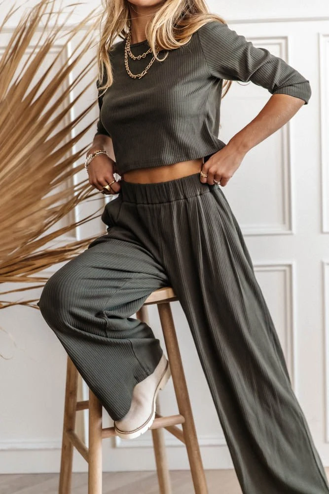WORUI Demetri Ribbed Top - FINAL SALE Loungewear 14 WORUI Demetri Ribbed Top - FINAL SALE Loungewear