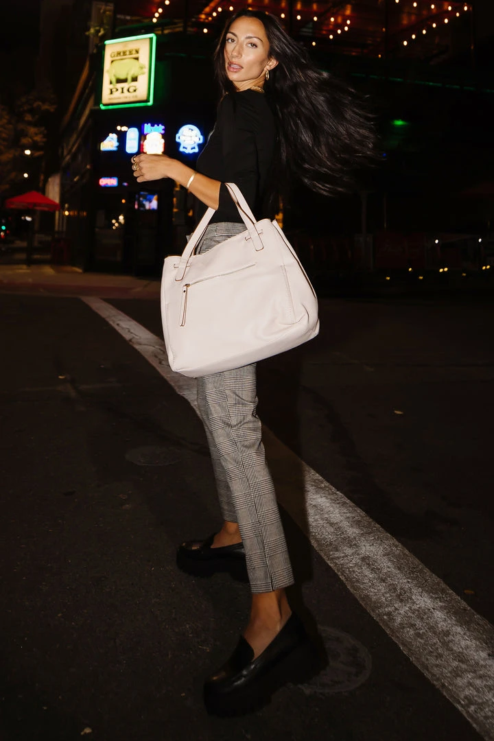 URBAN EXPRESSIONS Bags Reid Tote Bag In Blush 4 URBAN EXPRESSIONS Bags Reid Tote Bag In Blush