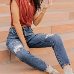 SINA Greta Muscle Tee In Camel