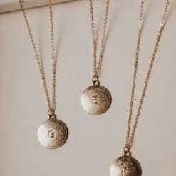 JOYFUL JEWELRY Initial Pendant Necklace