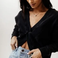 SINA Rori Pullover In Black