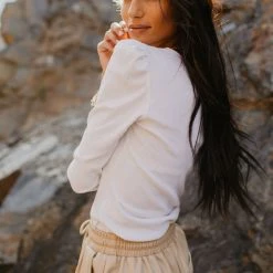 Vero Moda Hensely Top In Light Blue