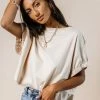 WORUI Priyanka Oversized Top In Cream
