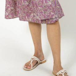 BEAST FASHION New Arrivals Adeline Sandals In Ivory