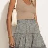 DRESS FORUM Tess Mini Floral Skirt