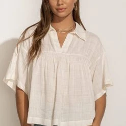 MILLIBON POLYMOND DK INC Joanna Blouse Tops